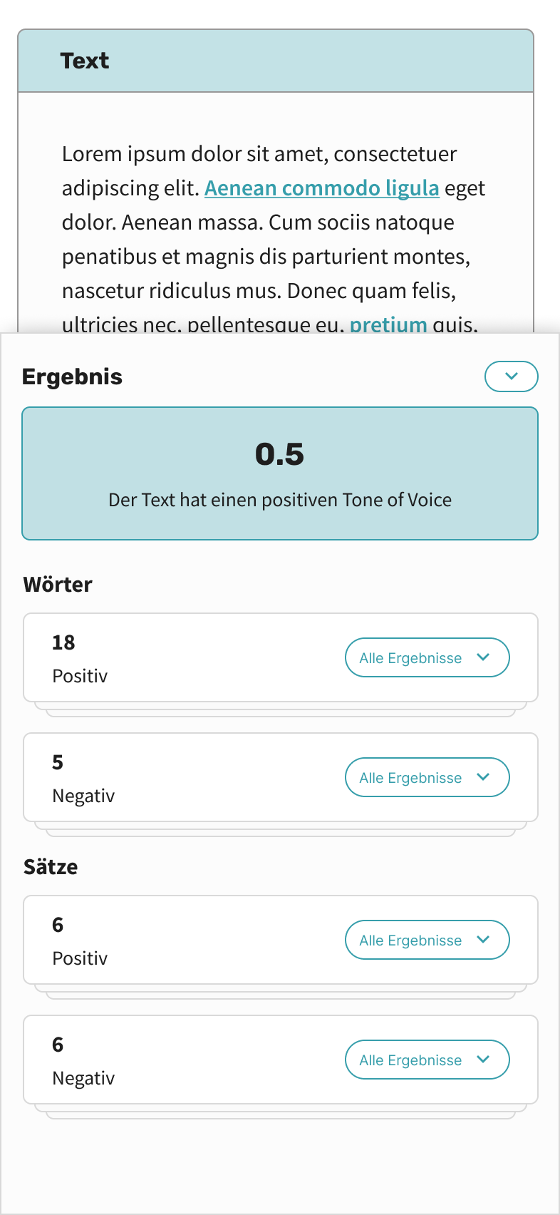 Sentiment analysis (mobile)